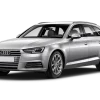 Audi A4 Avant car rental with driver