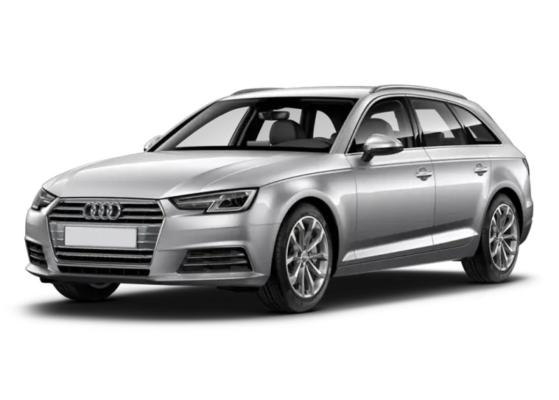 Audi A4 Avant car rental with driver